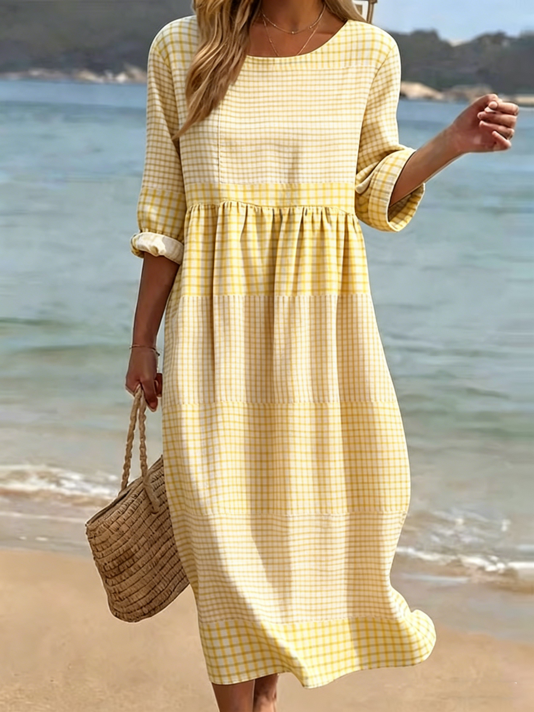 New Arrival🔥🔥 Women's Cotton-Linen Dress