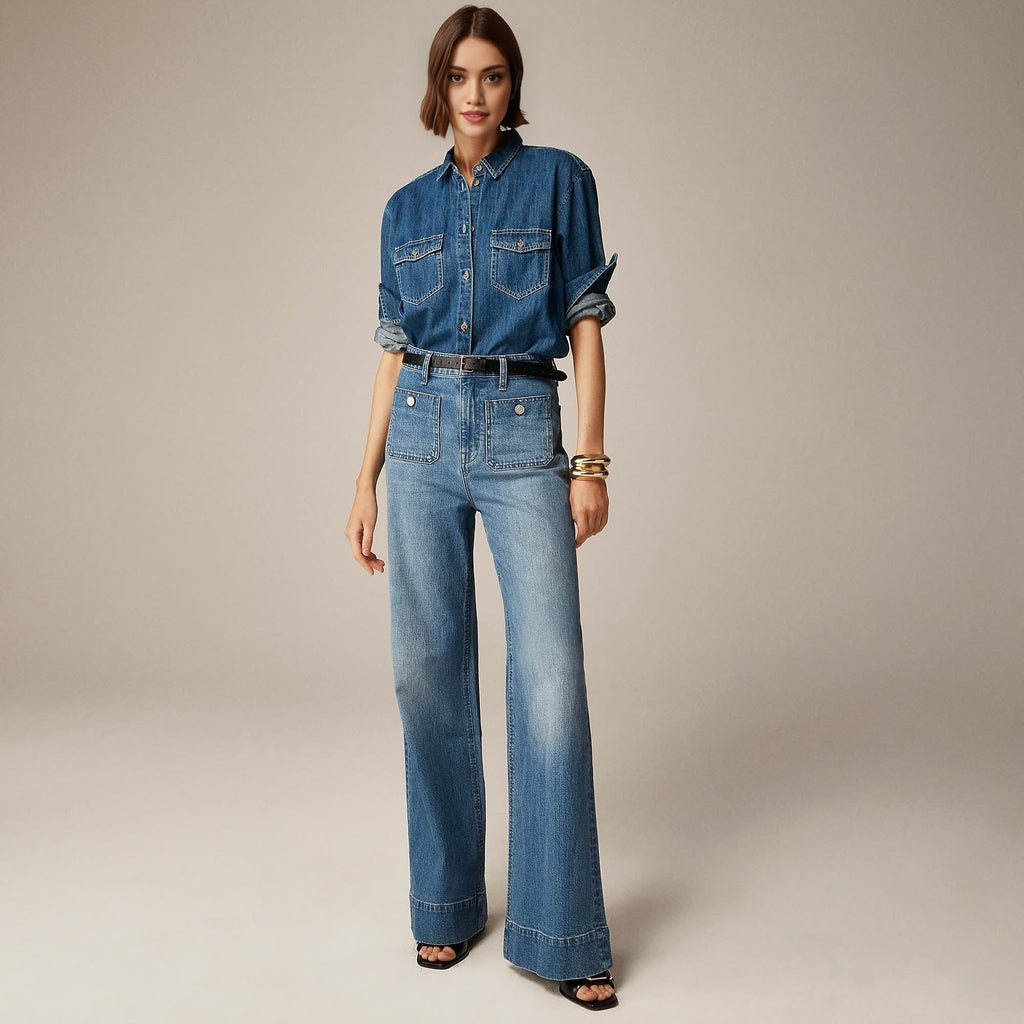 Sailor Smooth Wide Jeans
